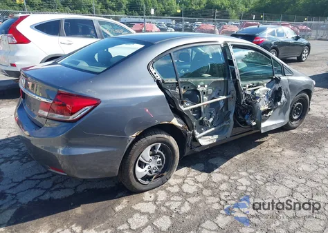 2013 Honda Civic Lx from USA, damaged, VIN 19XFB2F55DE261091